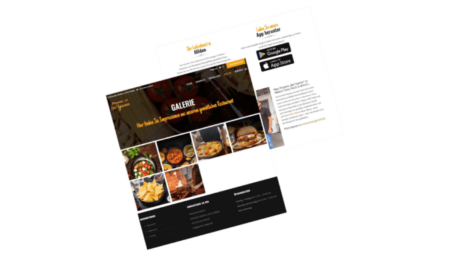 online restaurant website