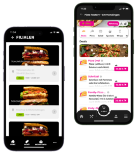 App System für Restaurants